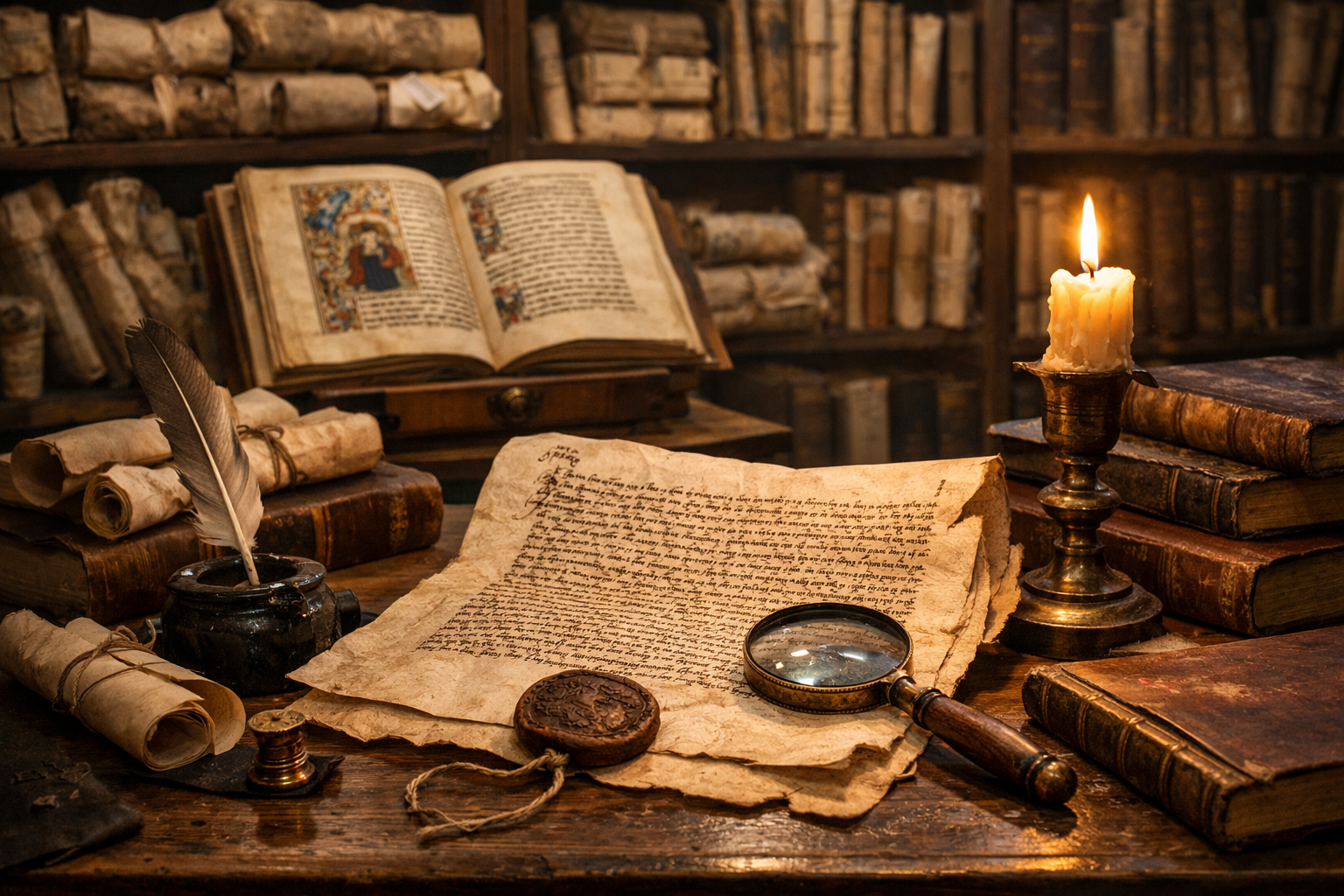 Ink, Parchment, and Power: How Archives Preserve the Medieval World